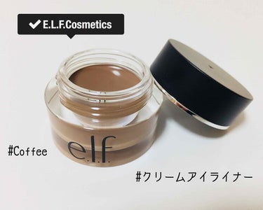 クリームアイライナー/e.l.f. Cosmetics/ジェルアイライナーを使ったクチコミ（1枚目）