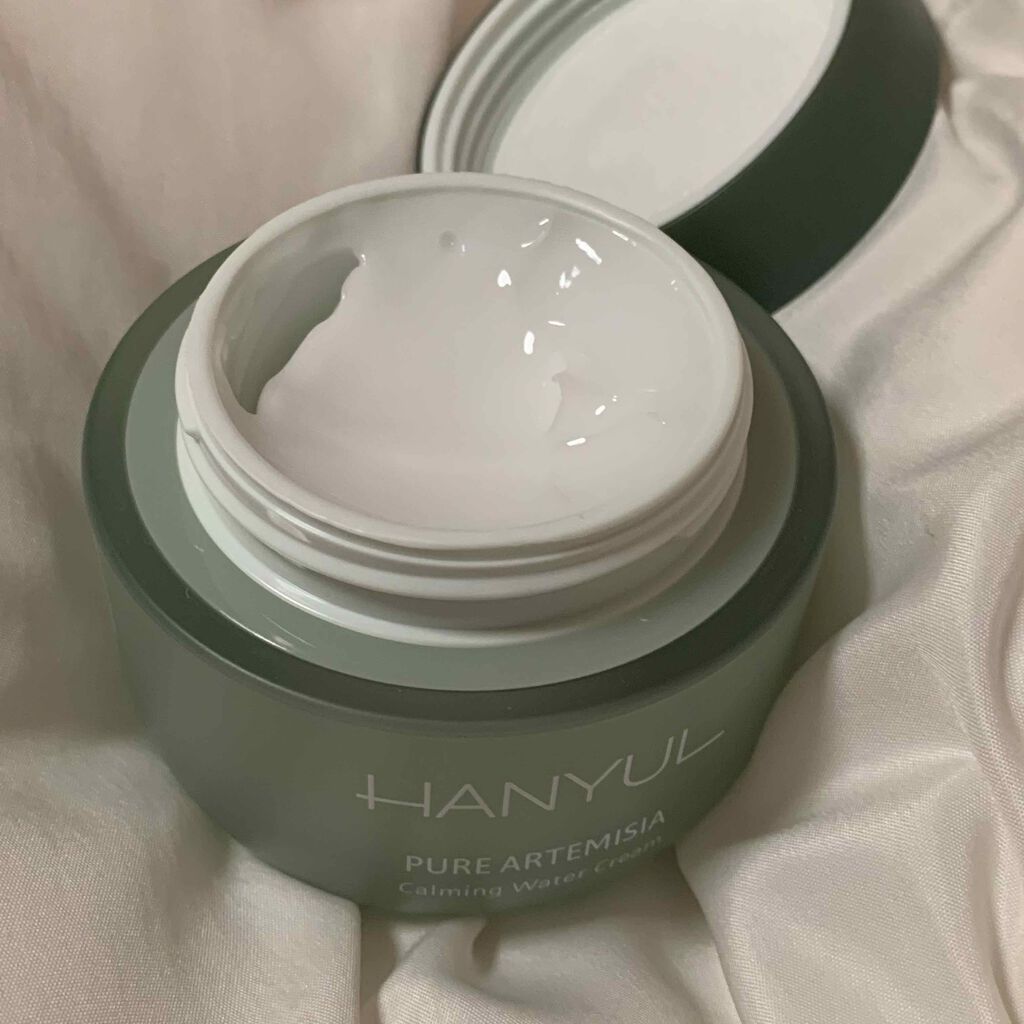 ピュアアルテミシア カーミングウォータークリーム/HANYUL(ハンユル)/フェイスクリームを使ったクチコミ(2枚目)