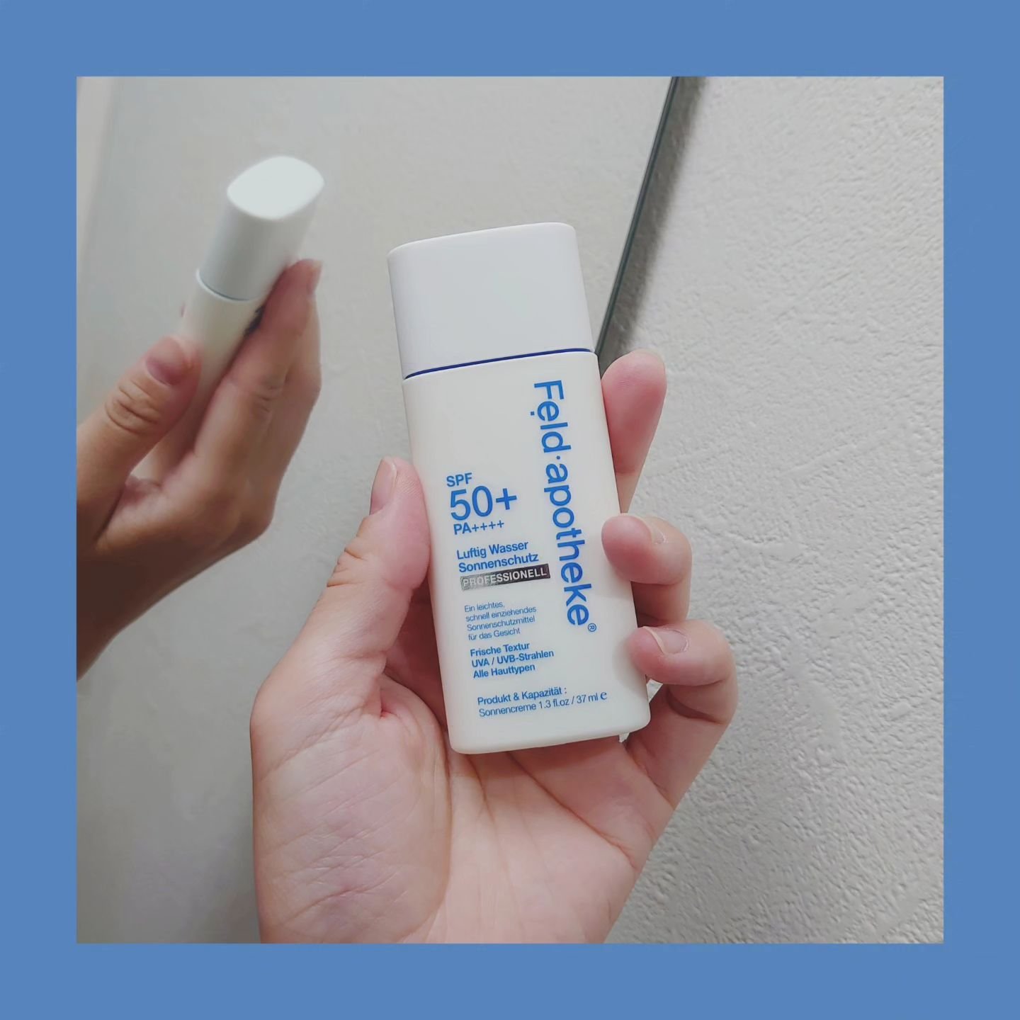 エアリーウォーターサンスクリーン プロフェッショナル/Feld Apotheke/日焼け止めローションを使ったクチコミ（1枚目）