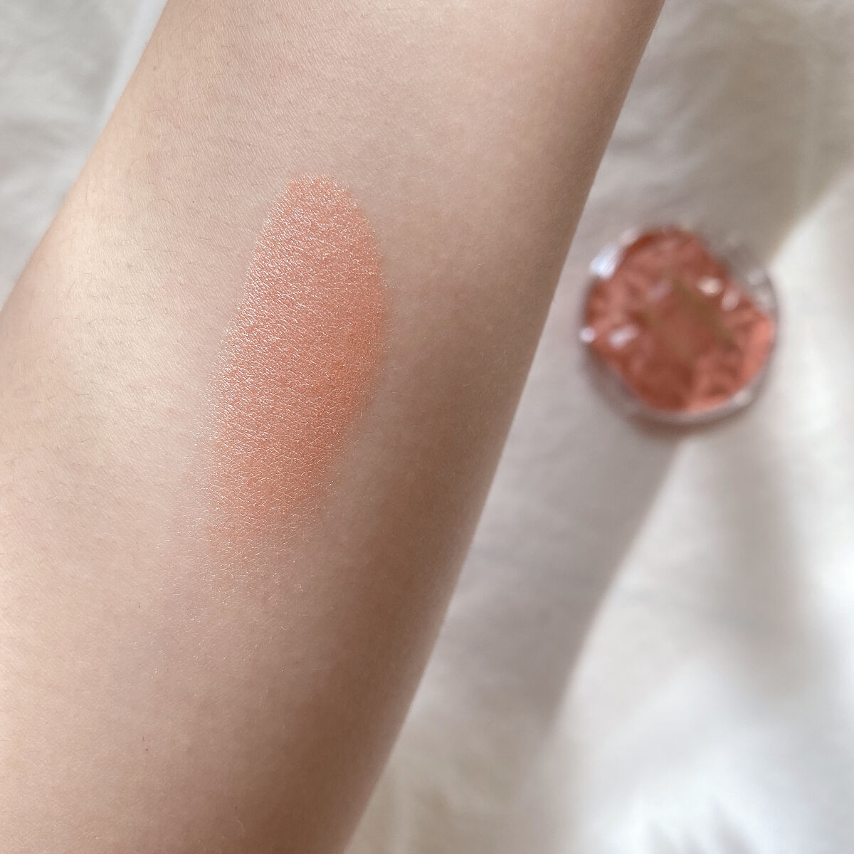 クリームチーク(パールタイプ)/キャンメイク/ジェル・クリームチークを使ったクチコミ（3枚目）