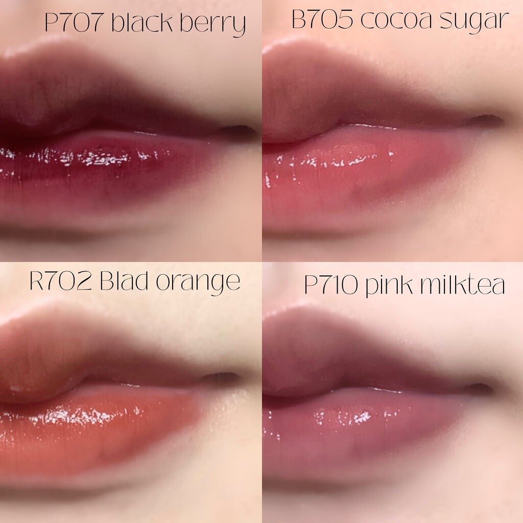 シャインミラーティント/COLORKEY/リップティントを使ったクチコミ(2枚目)