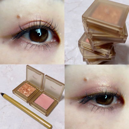 single eye color(mable) se-01 コルク/la peau de gem./単色アイシャドウを使ったクチコミ(1枚目)