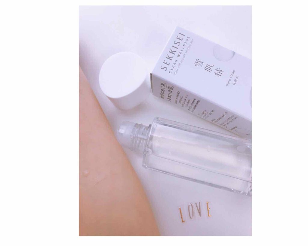 クリアウェルネス ピュア コンク/雪肌精/化粧水を使ったクチコミ（3枚目）