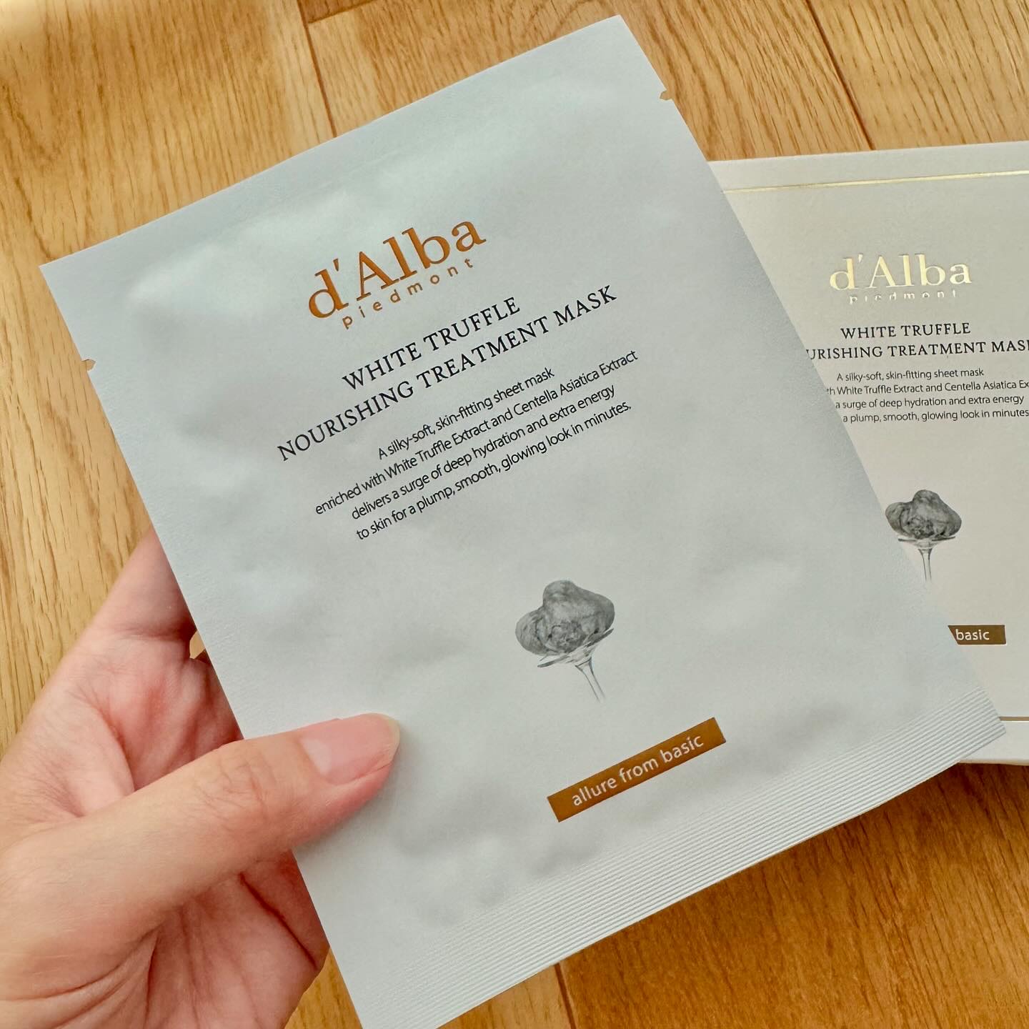 ホワイトトリュフナリシングトリートメントマスク/ダルバ/シートマスク・パックを使ったクチコミ（2枚目）