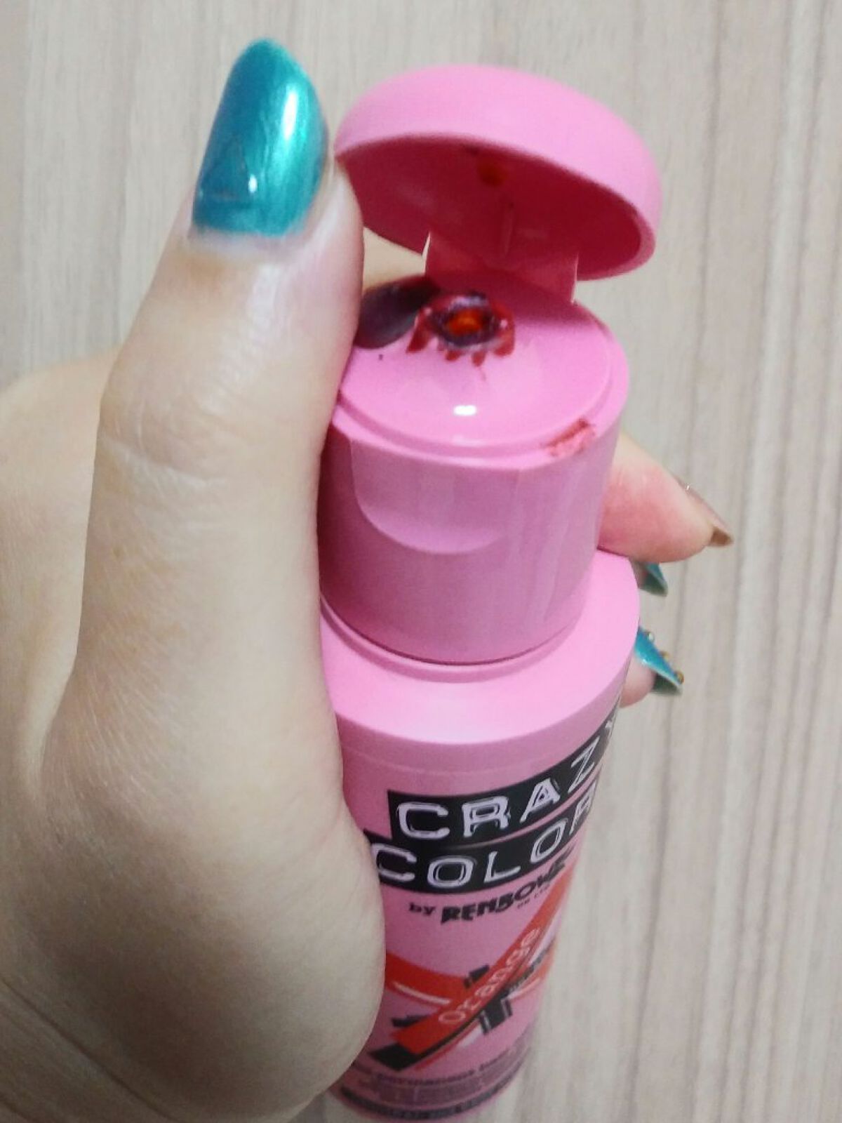 クレイジーカラー ヘアカラークリーム/アレスカラー/ヘアカラーを使ったクチコミ（2枚目）