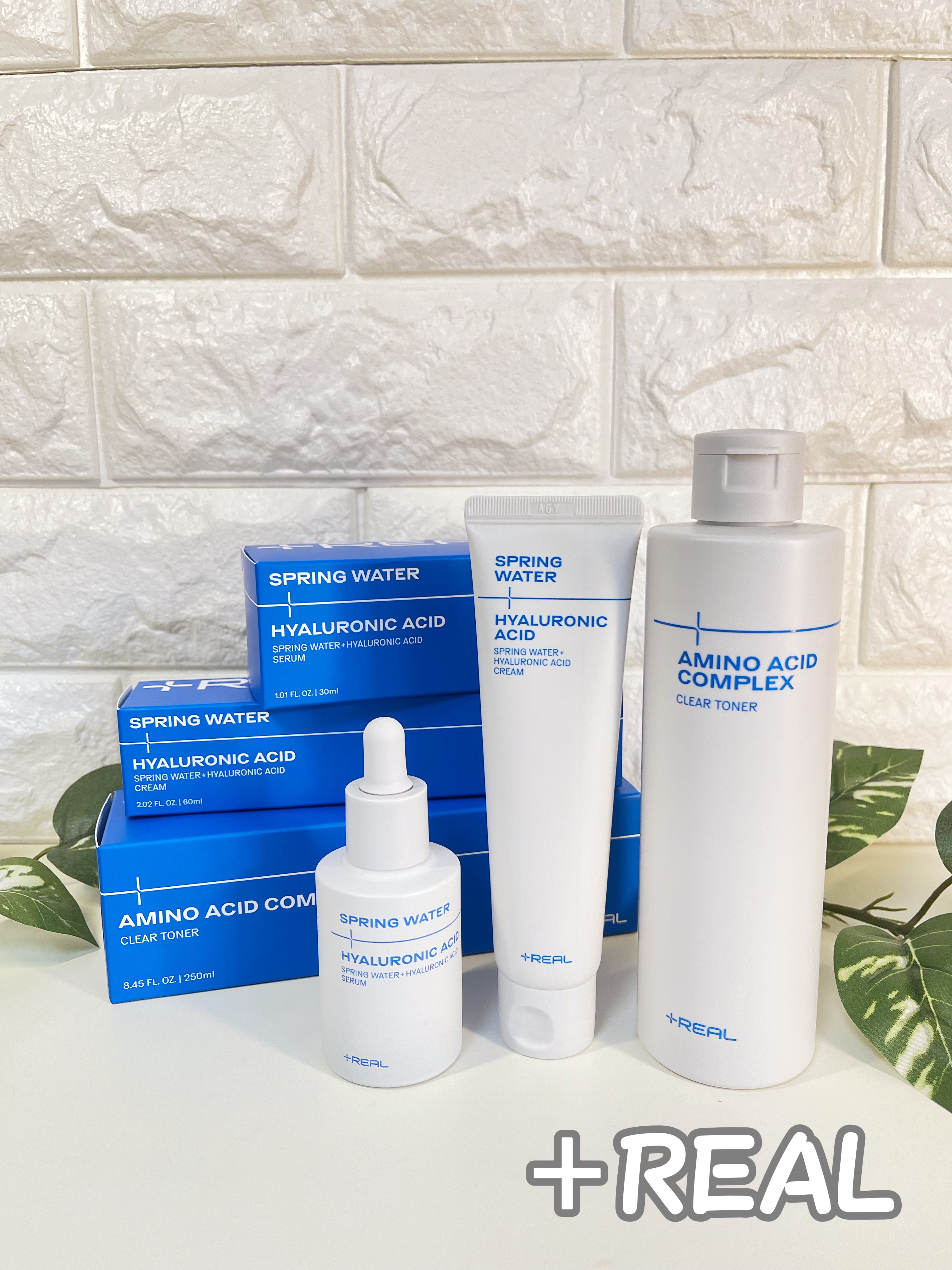 スプリングウォーター+ヒアルロン酸セラム/+REAL/美容液を使ったクチコミ（1枚目）