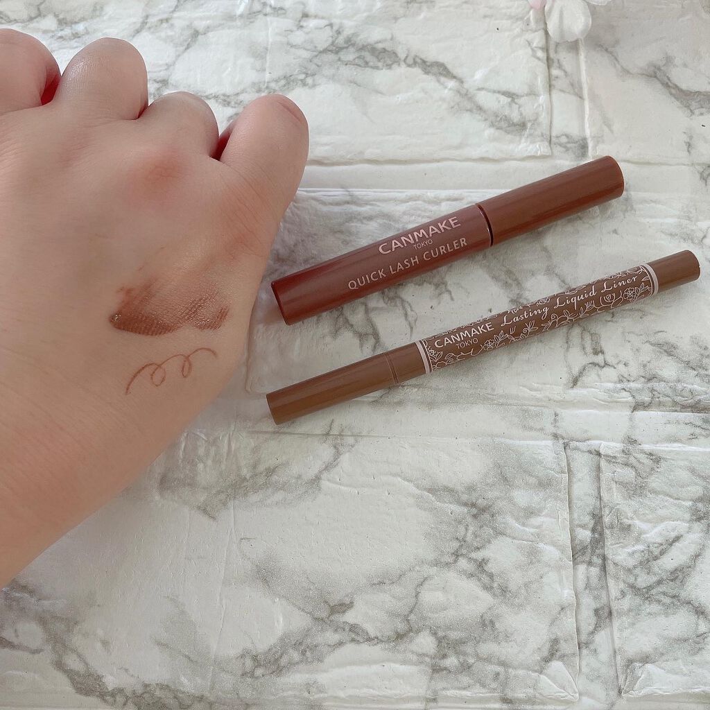 クイックラッシュカーラー/キャンメイク/マスカラ下地を使ったクチコミ（2枚目）