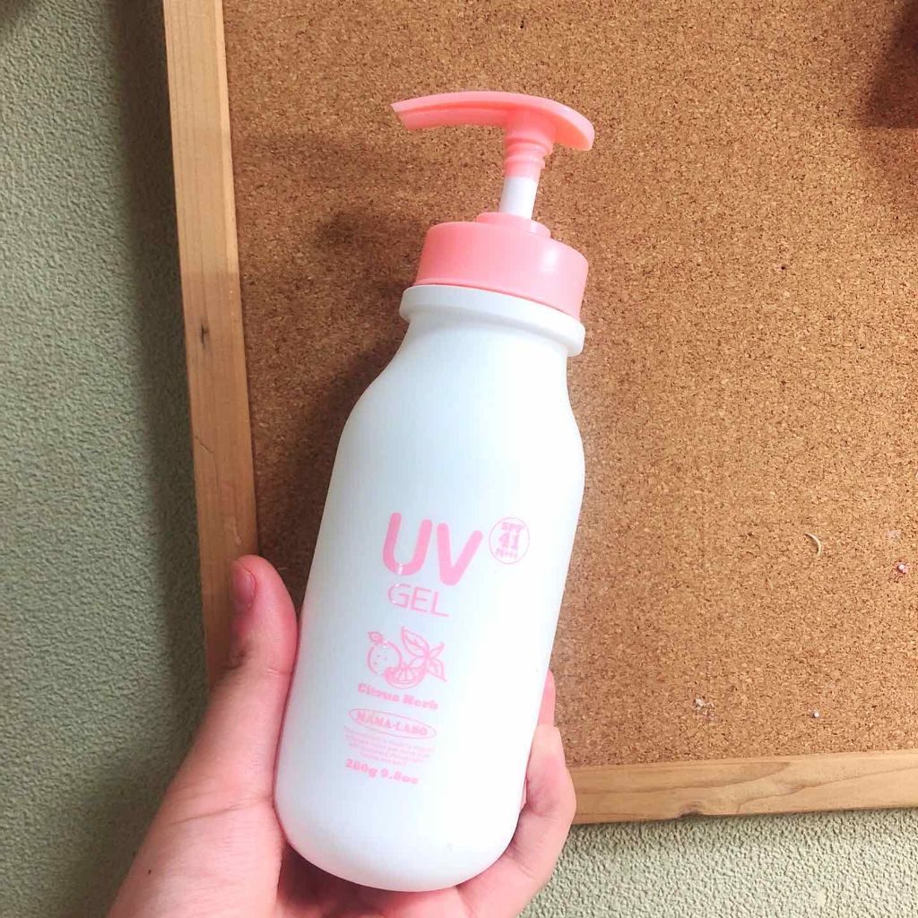 UVミルキージェルF/MAMA-LABO(ママラボ)/日焼け止めジェルを使ったクチコミ（1枚目）