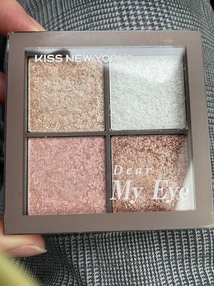 ディア マイ アイ/KISS NEW YORK/アイシャドウパレットを使ったクチコミ(1枚目)