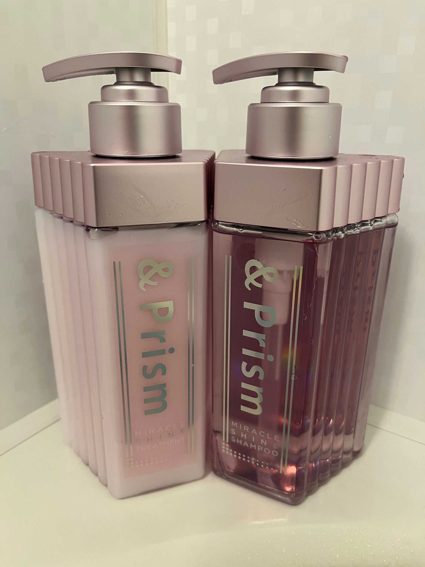 ミラクル シャイン シャンプー/ヘアトリートメント/&Prism/市販シャンプーを使ったクチコミ(1枚目)
