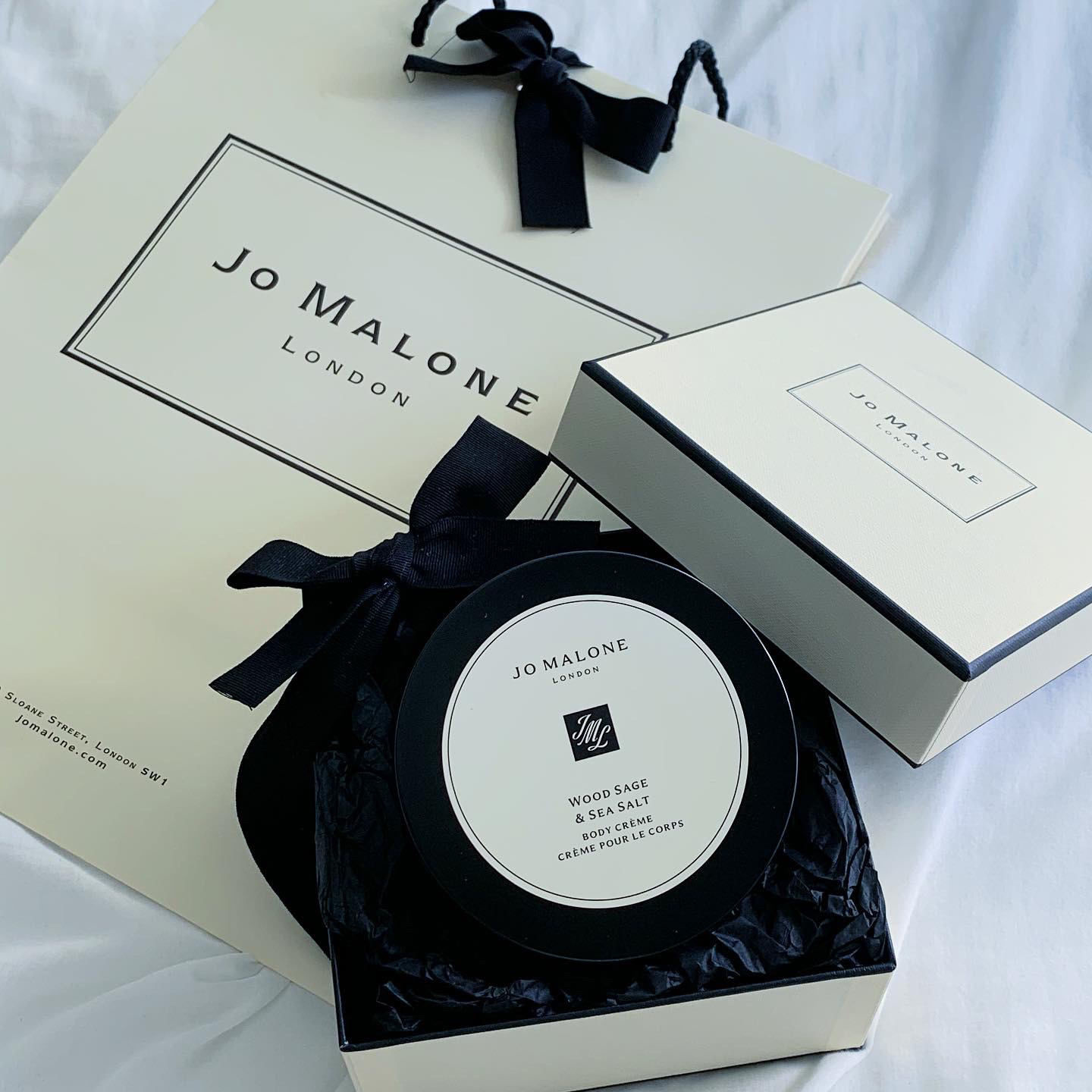 ウッド セージ＆シー ソルト ボディ クレーム/Jo MALONE LONDON/ボディクリームを使ったクチコミ（2枚目）
