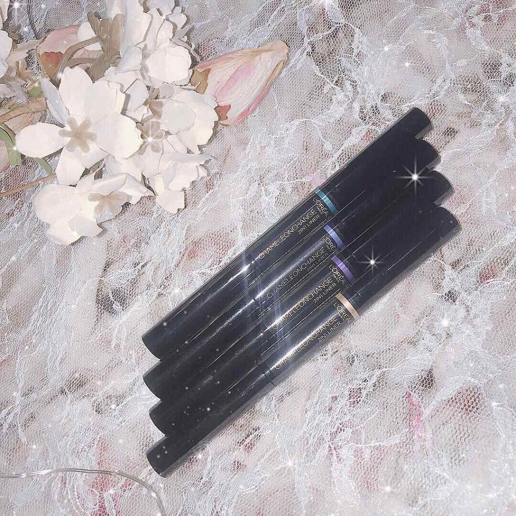 カメレオンチェンジライナー/ロレアル パリ/リキッドアイライナーを使ったクチコミ（2枚目）