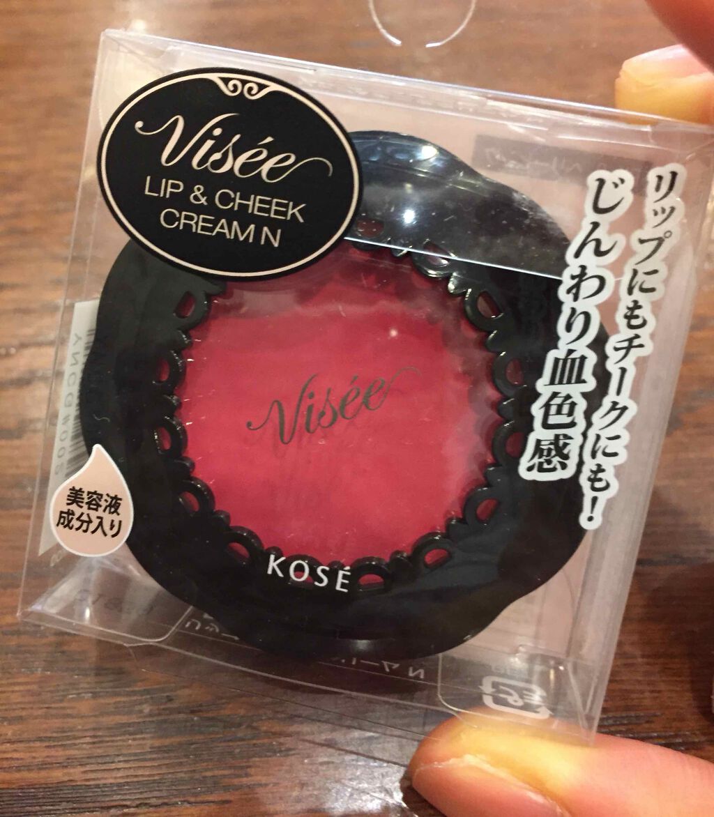 リシェ リップ&チーククリーム N/Visée/ジェル・クリームチークを使ったクチコミ(1枚目)