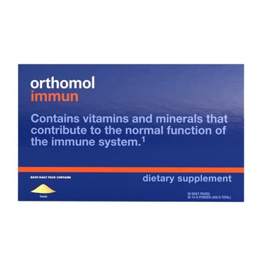 orthomol immun オーソモルイミューン1週間分 7本セット