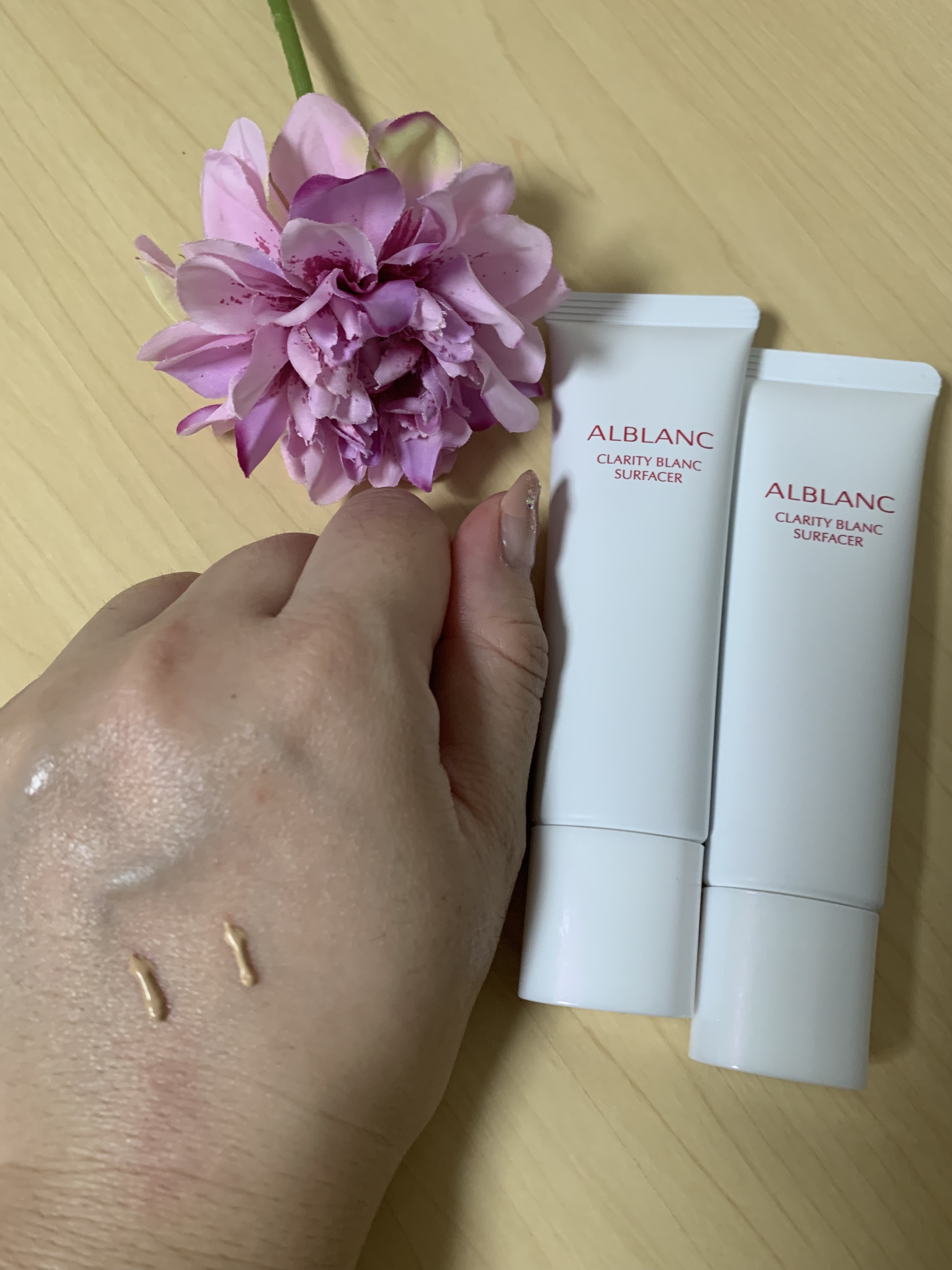 クラリティブラン サーフェイサー/ALBLANC/化粧下地を使ったクチコミ（2枚目）