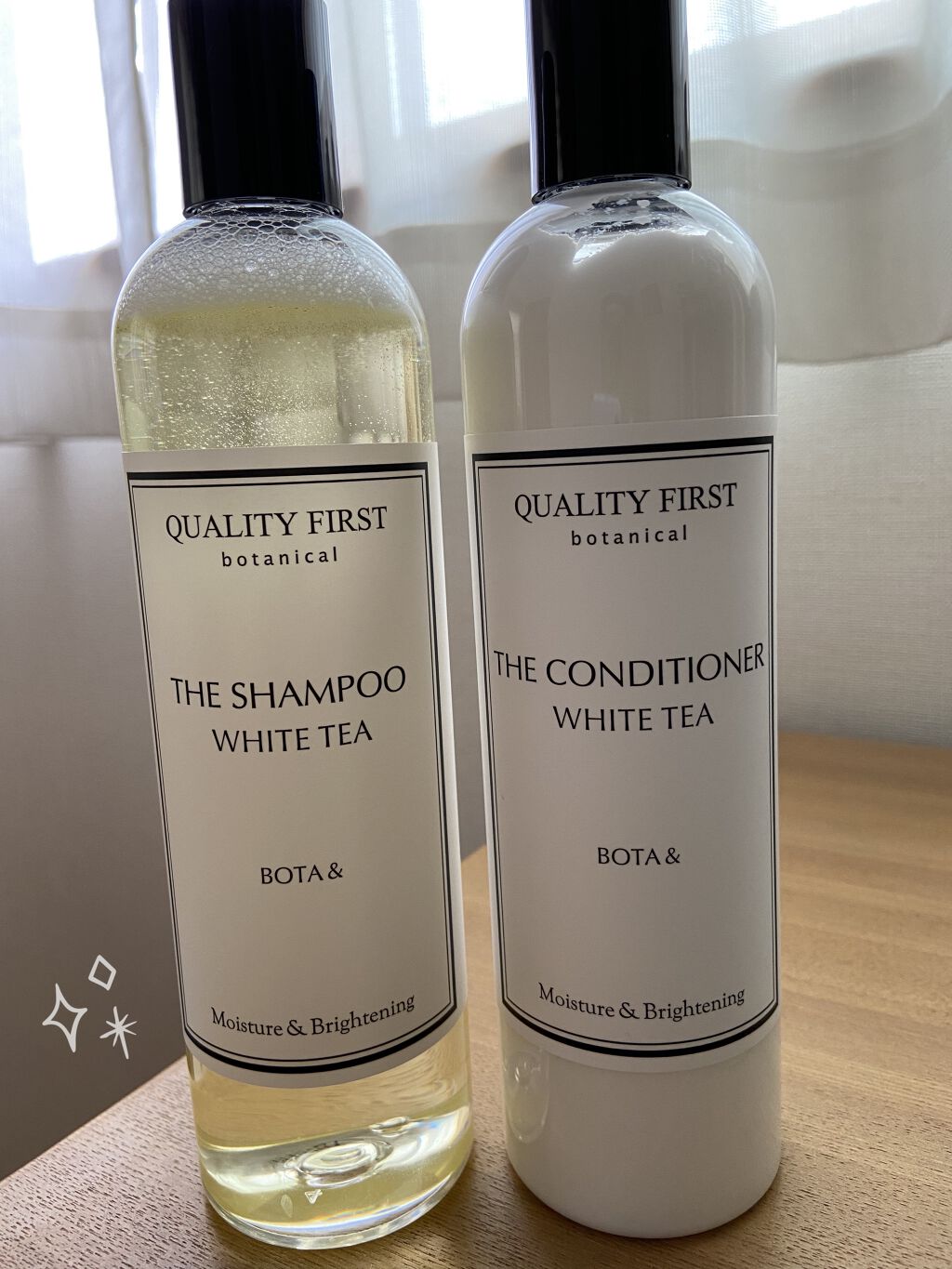 ボタアンド ザ シャンプー <WHITE TEA>/クオリティファースト/市販シャンプーを使ったクチコミ（1枚目）