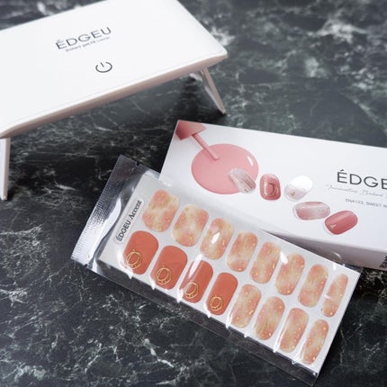 EDGEU ジェルネイルシール/EDGEU/ネイルシールを使ったクチコミ(10枚目)