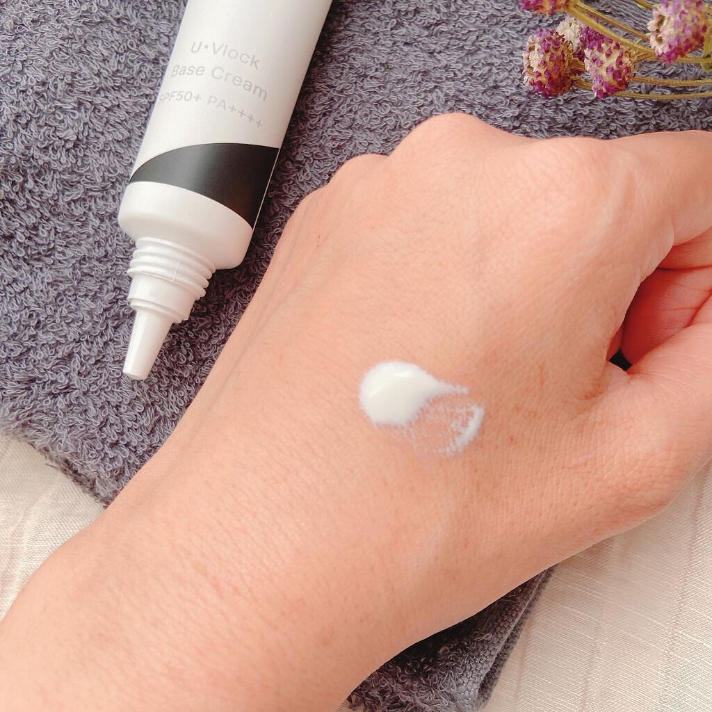 U・Vlockベースクリーム/サンソリット/化粧下地を使ったクチコミ（3枚目）