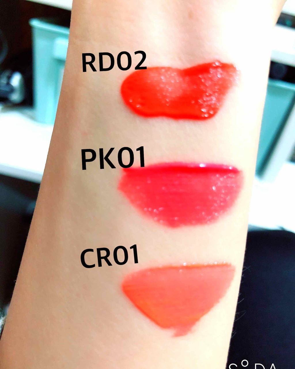 アピュー ウォーターライト ティント/A’pieu/リップティントを使ったクチコミ(2枚目)