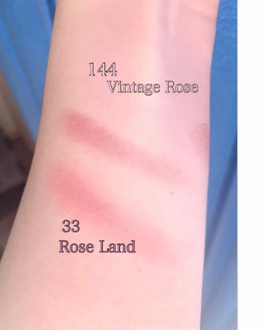 アディクション ザ アイシャドウ 144 Vintage Rose (P)★限定色/ADDICTION/シングルアイシャドウを使ったクチコミ（2枚目）