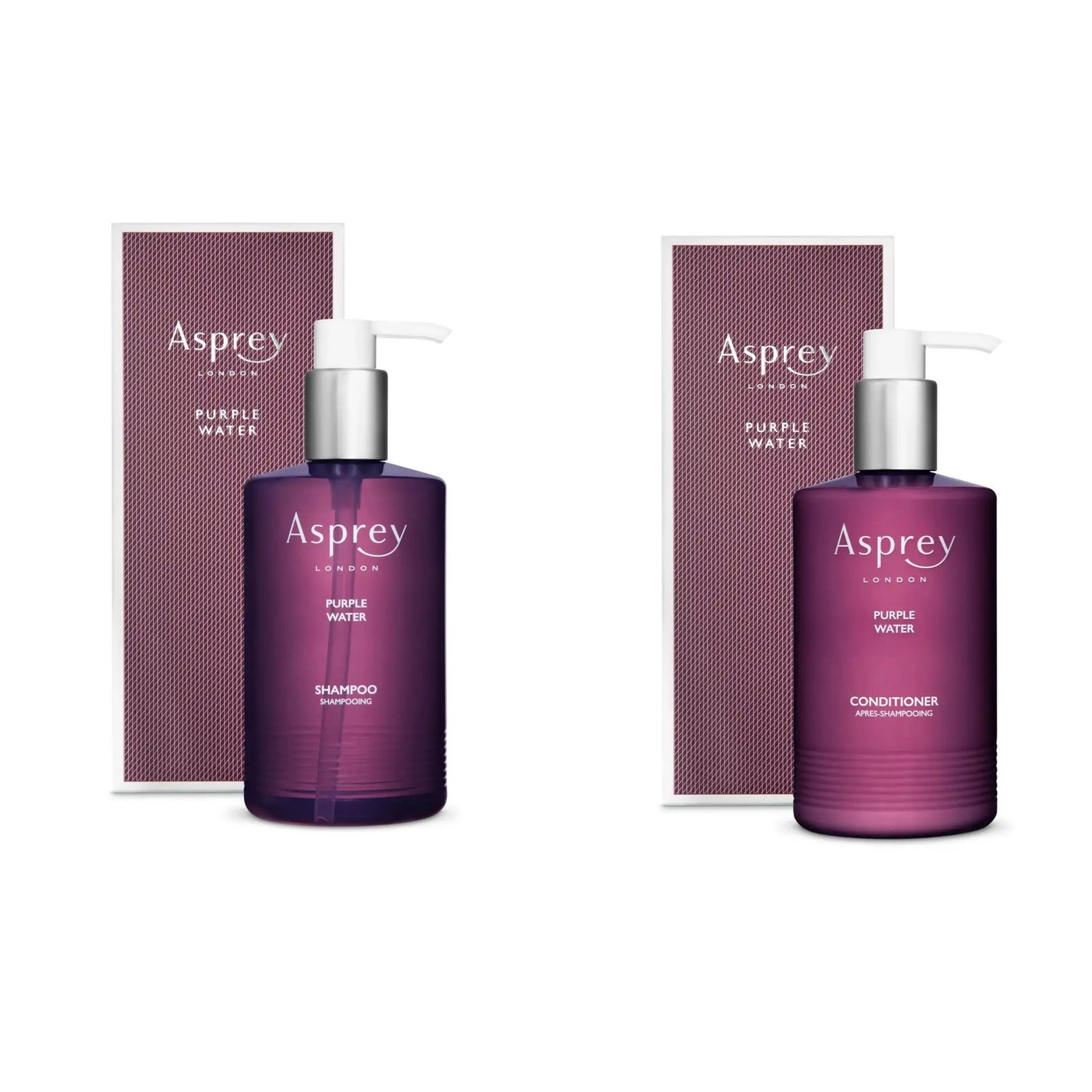 試してみた】アスプレイ シャンプー/コンディショナー パープル 試してみた】アスプレイ シャンプー/コンディショナー パープル