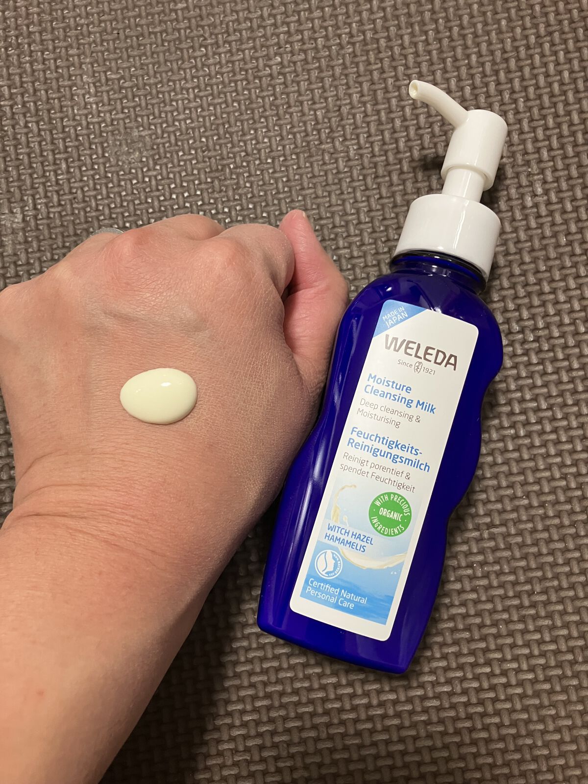 モイスチャー クレンジングミルク/WELEDA/ミルククレンジングを使ったクチコミ（3枚目）