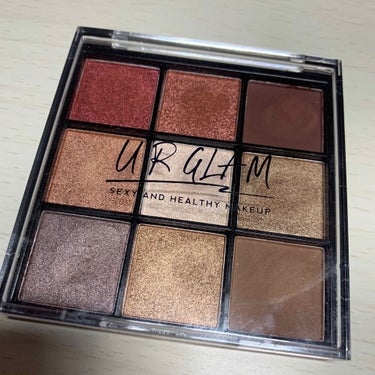 UR GLAM　BLOOMING EYE COLOR PALETTE/U R GLAM/パウダーアイシャドウを使ったクチコミ（1枚目）