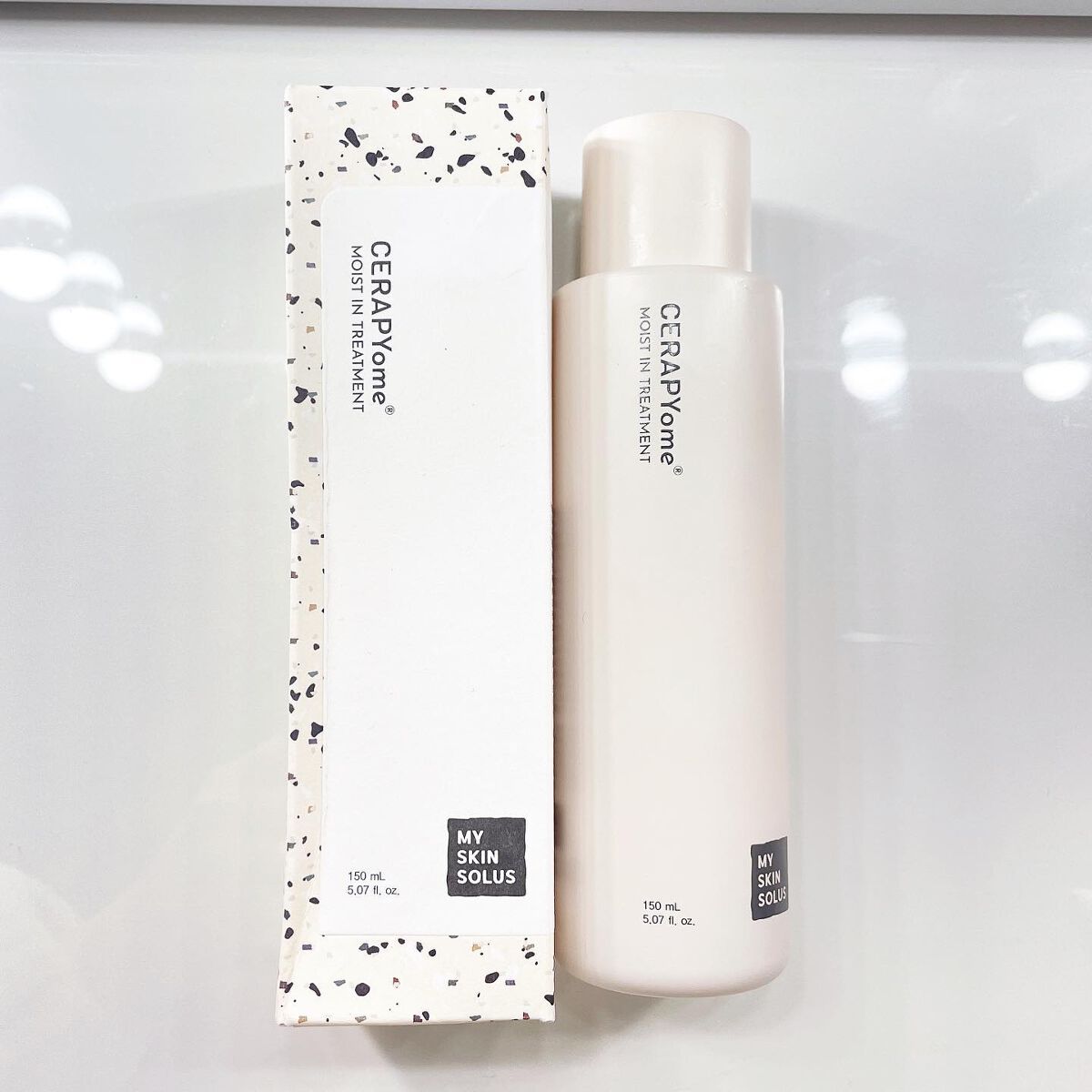 CERAPYome Moist In Treatment/my skin solus/美容液を使ったクチコミ(4枚目)