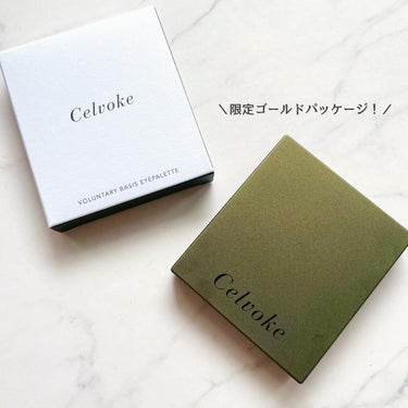 ヴォランタリーベイシス アイパレット  10/Celvoke/アイシャドウパレットを使ったクチコミ（2枚目）