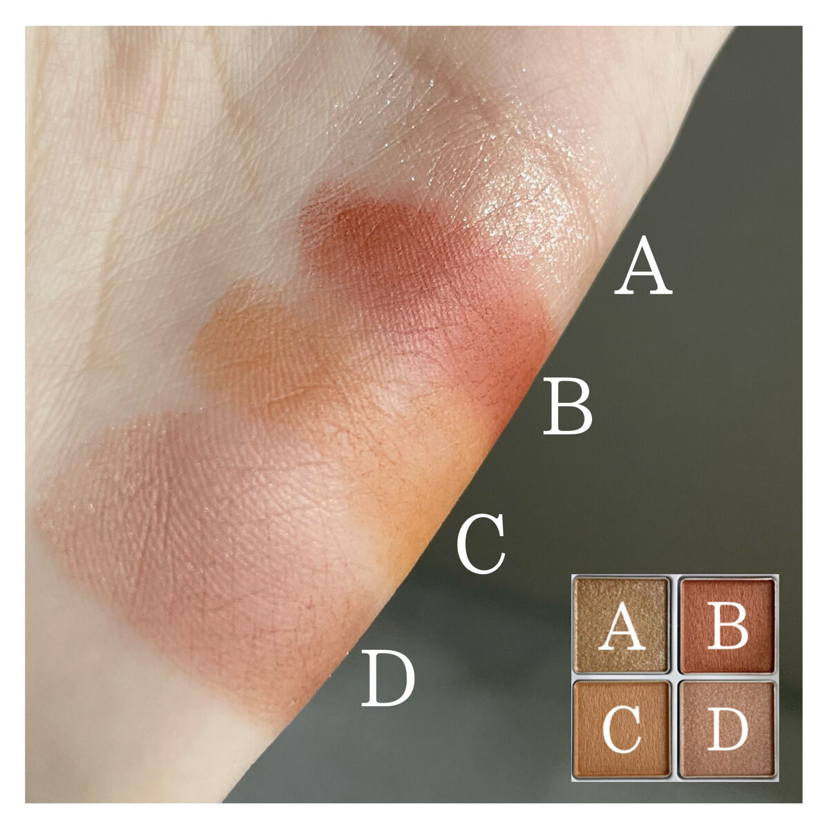 アイパレット 03 スパイシーオレンジ/sopo/アイシャドウパレットを使ったクチコミ（3枚目）