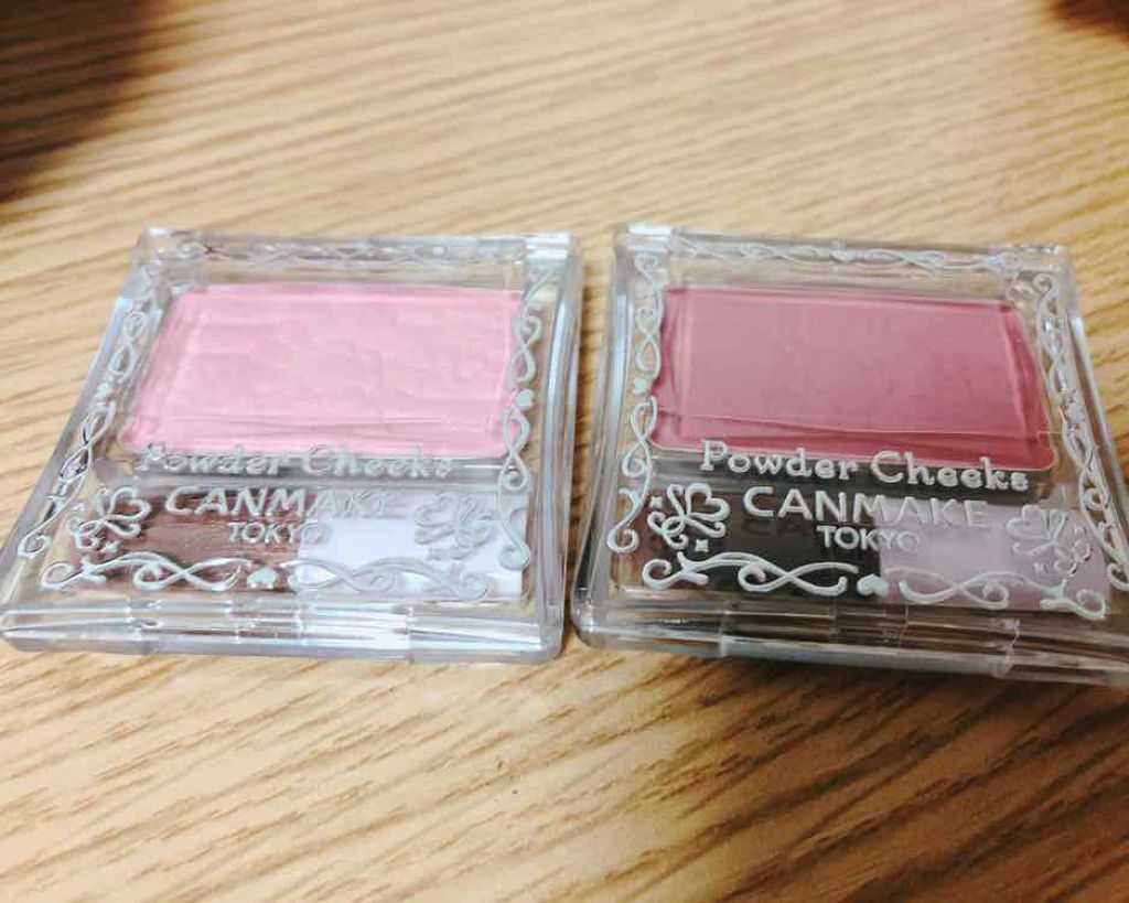 【旧品】パウダーチークス/キャンメイク/パウダーチークを使ったクチコミ(1枚目)