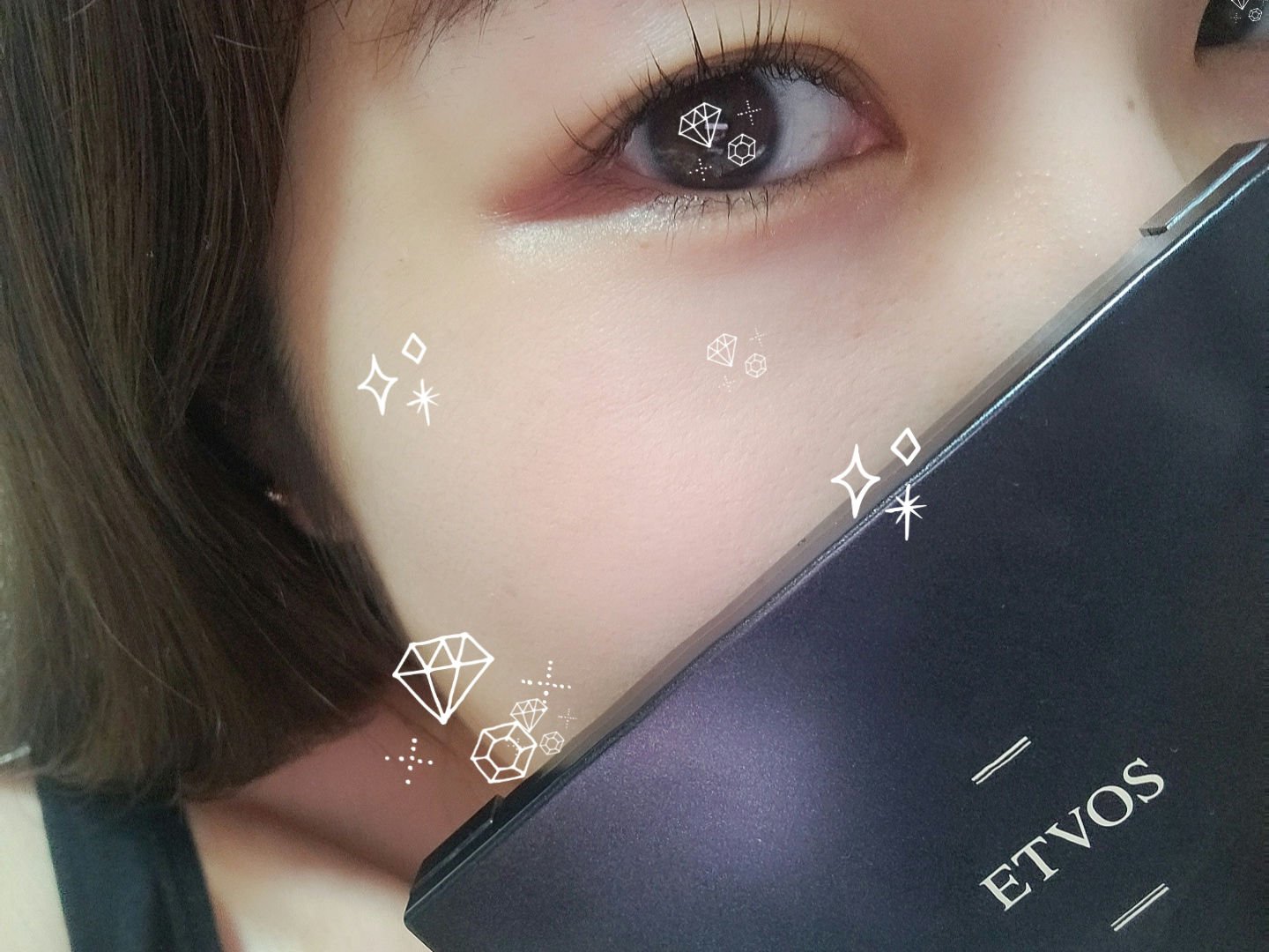 ミネラルエアリータッチファンデーション ナチュラルピンク/エトヴォス/パウダーファンデーションを使ったクチコミ（1枚目）