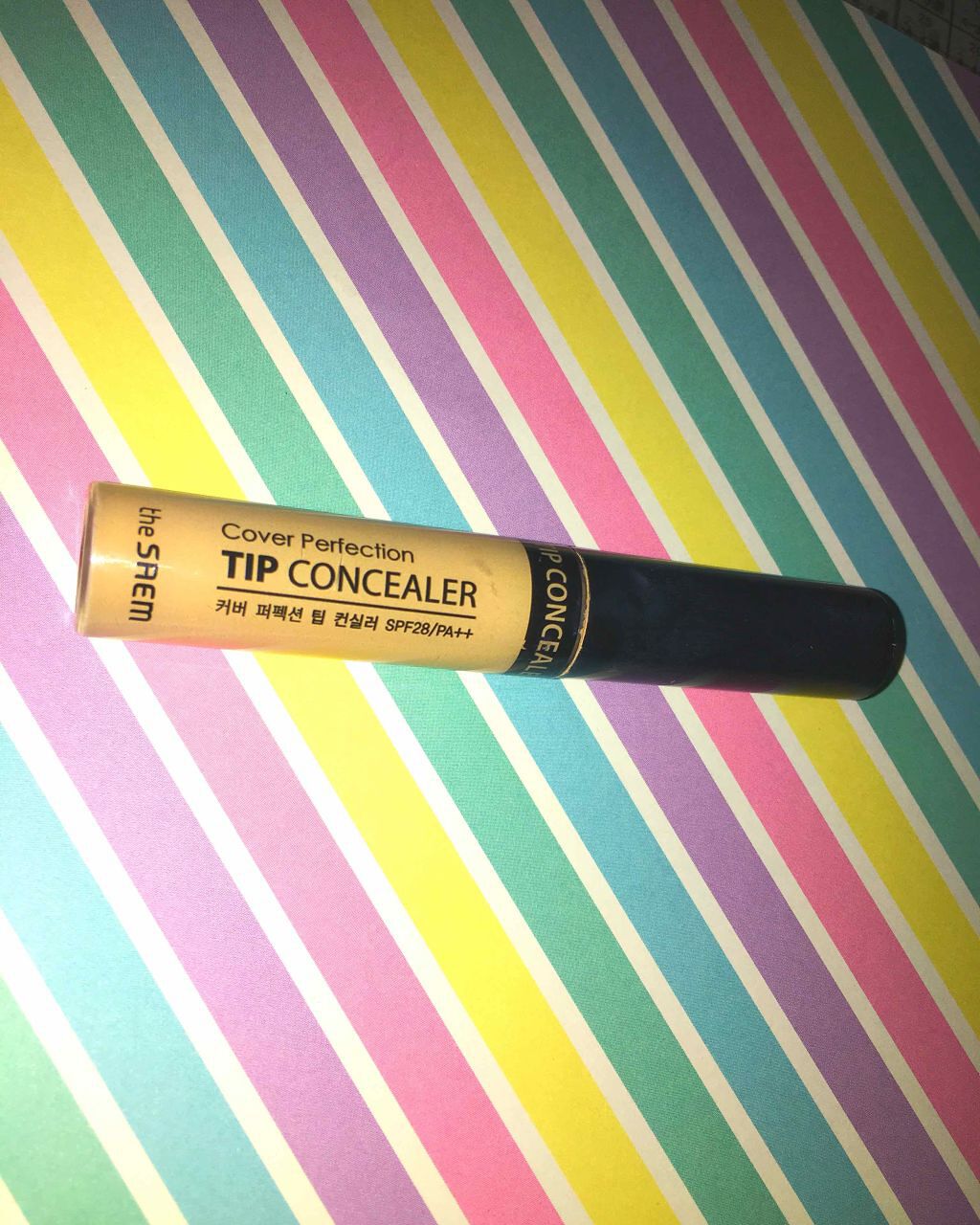 カバーパーフェクション チップコンシーラー/the SAEM/リキッドコンシーラーを使ったクチコミ(1枚目)