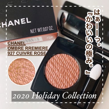 オンブル プルミエール プードゥル/CHANEL/パウダーアイシャドウを使ったクチコミ（1枚目）