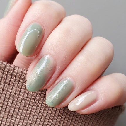 グロッシーコート/スキューズミー/オールインワンネイルを使ったクチコミ(4枚目)