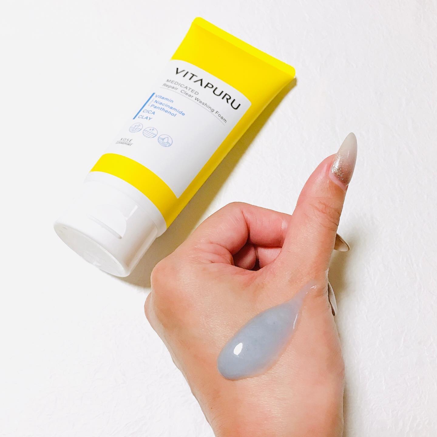 ビタプル リペア クリアウォッシングフォーム/VITAPURU/洗顔フォームを使ったクチコミ（2枚目）