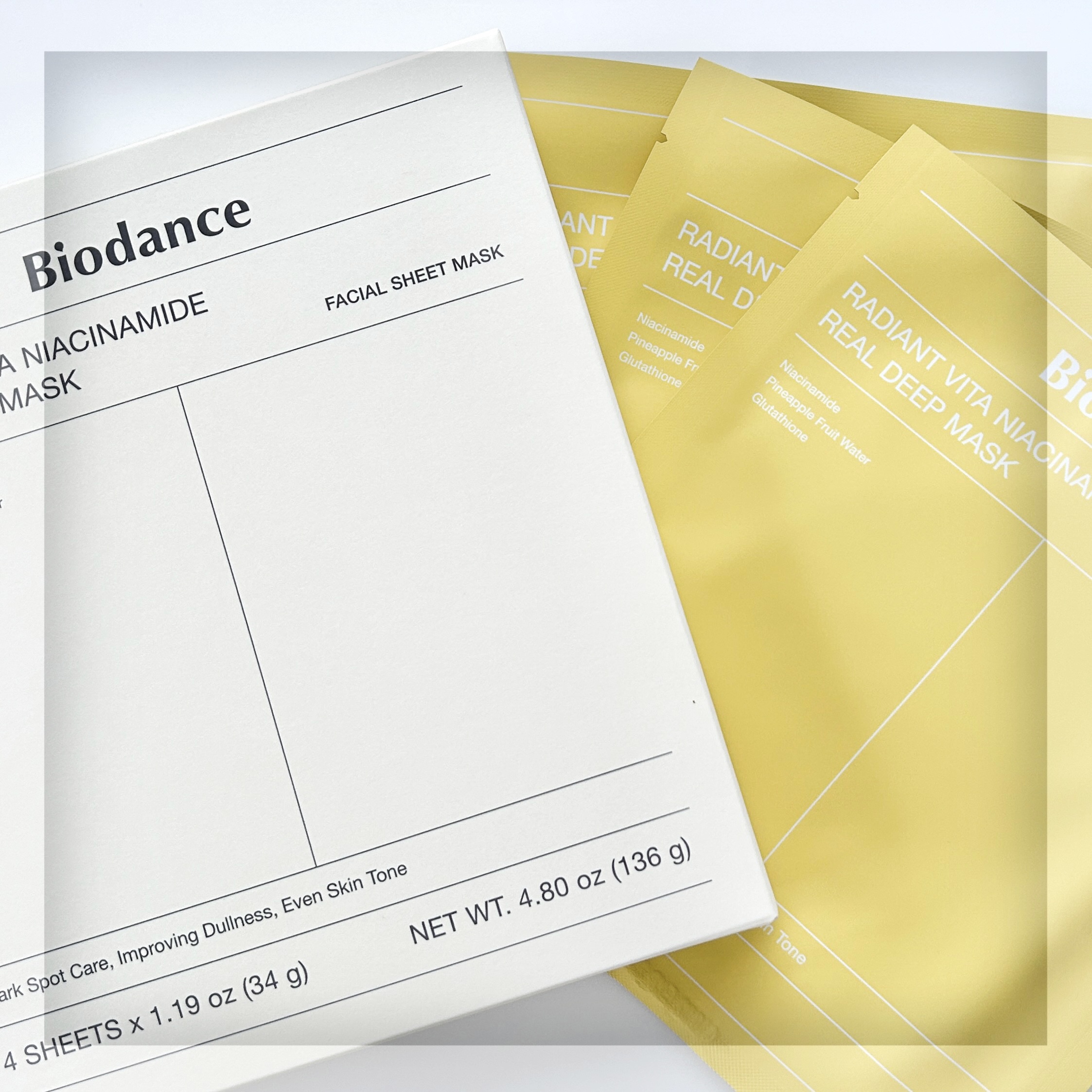 ビタナイアシンアミド リアルディープマスク/Biodance/シートマスク・パックを使ったクチコミ（3枚目）