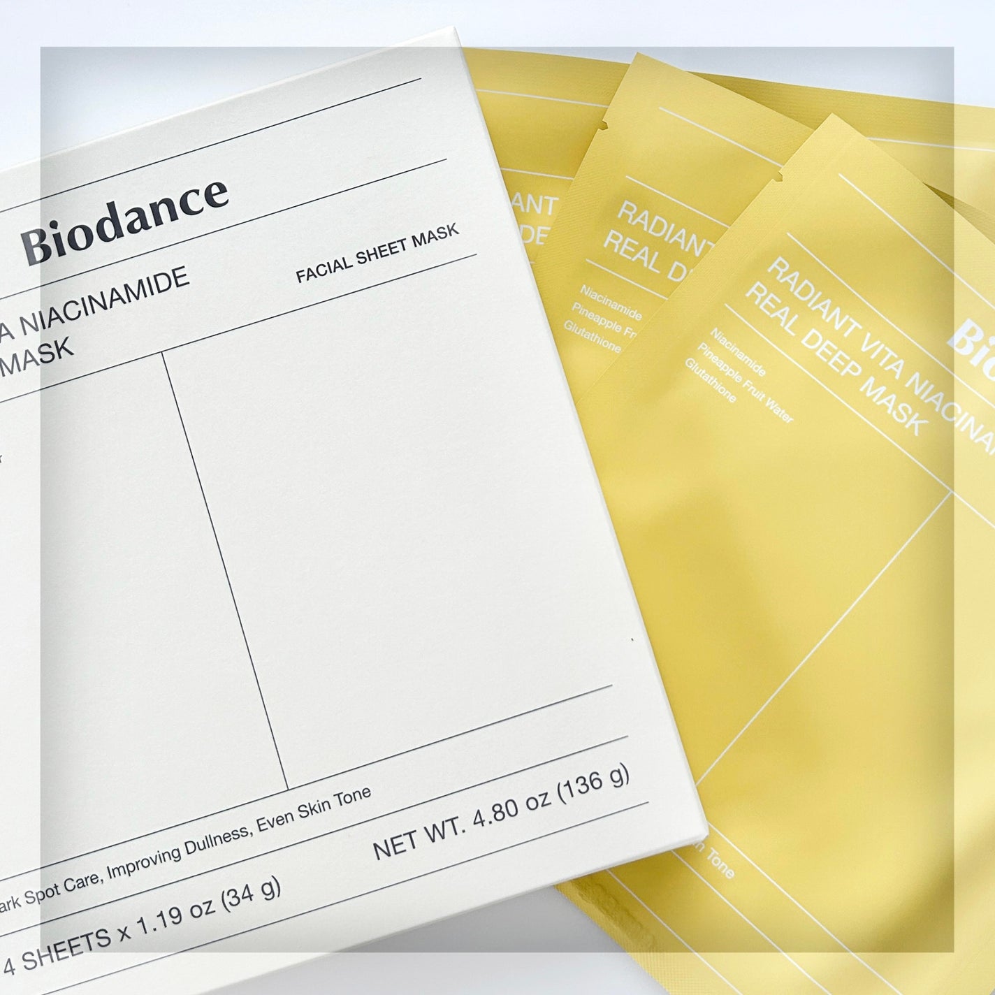 ビタナイアシンアミド リアルディープマスク/Biodance/シートマスク・パックを使ったクチコミ(3枚目)
