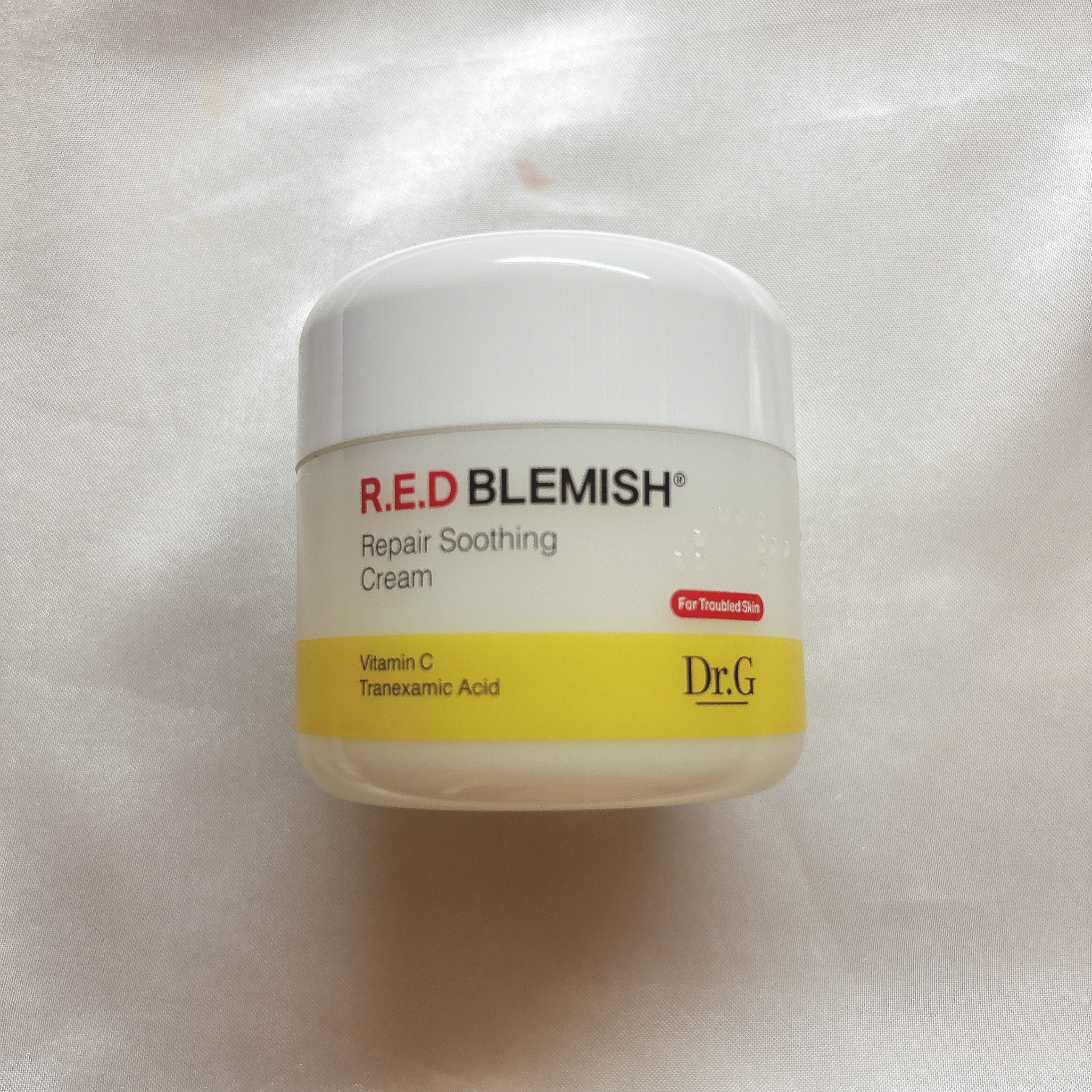 レッドブレミッシュ リペアスージングクリーム/Dr.G/フェイスクリームを使ったクチコミ（1枚目）