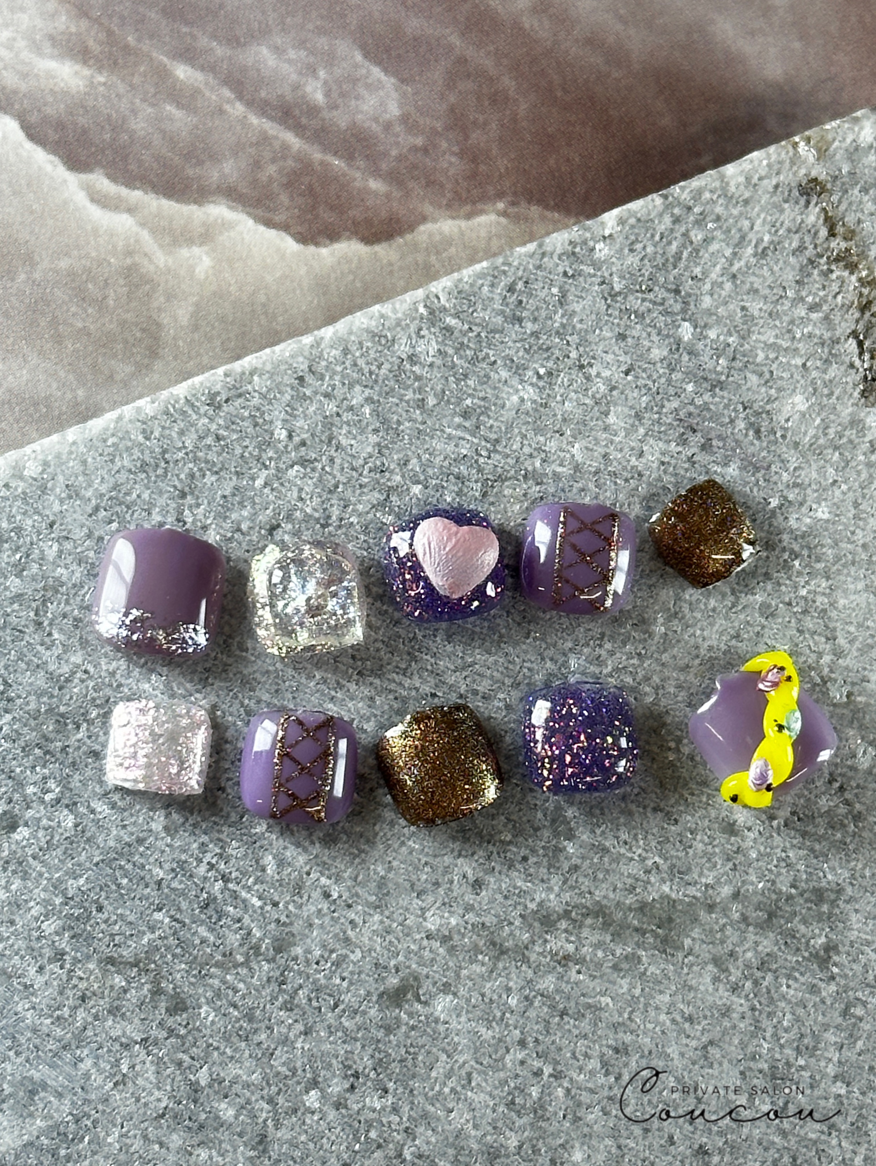 #ラプンツェルネイル,#プリンセスネイル,#ハロウィンネイルのネイルデザイン