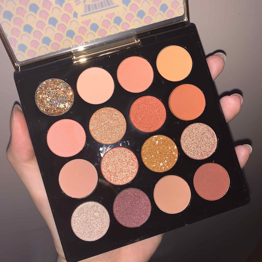 大英博物館 エジプトシリーズ アイシャドウパレット/ZEESEA/アイシャドウパレットを使ったクチコミ(3枚目)