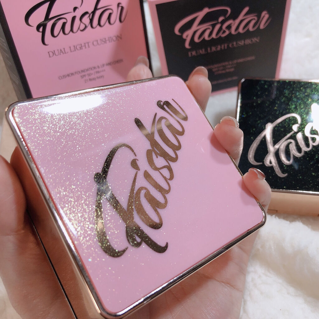 DUAL LIGHT CUSHION FOUNDATION/Faistar/クッションファンデーションを使ったクチコミ（2枚目）
