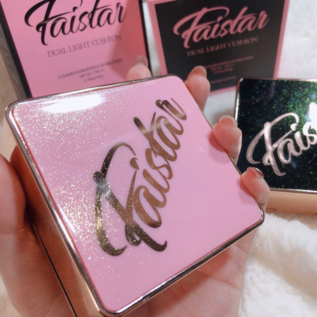 DUAL LIGHT CUSHION FOUNDATION/Faistar/クッションファンデーションを使ったクチコミ(2枚目)