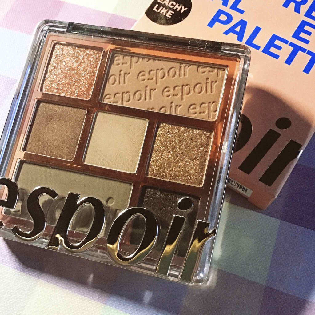 リアルアイパレット/espoir/マルチパレットを使ったクチコミ（1枚目）