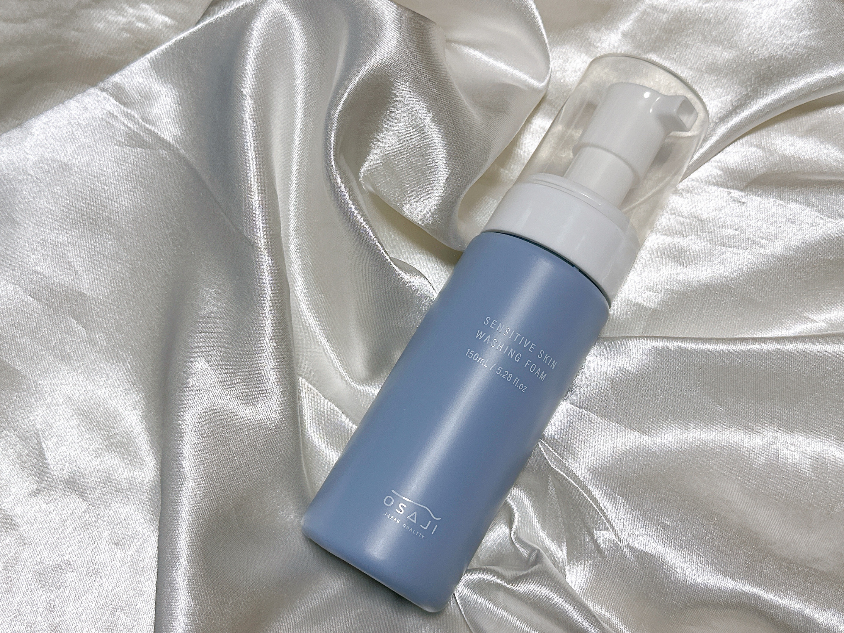 センシティブ スキン ウォッシングフォーム/OSAJI/泡洗顔を使ったクチコミ（1枚目）