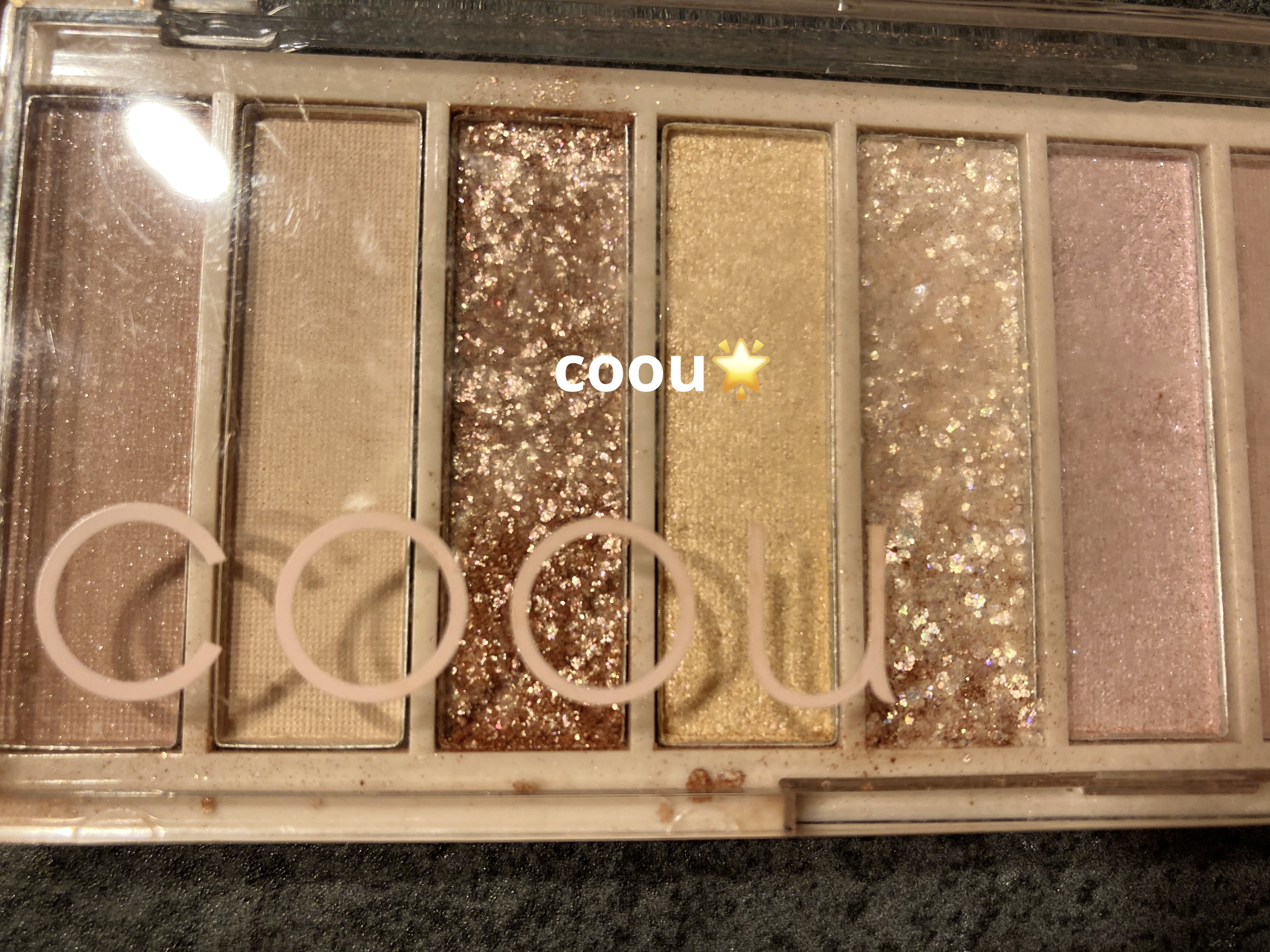 アイシャドウパレット/coou/アイシャドウパレットを使ったクチコミ（1枚目）