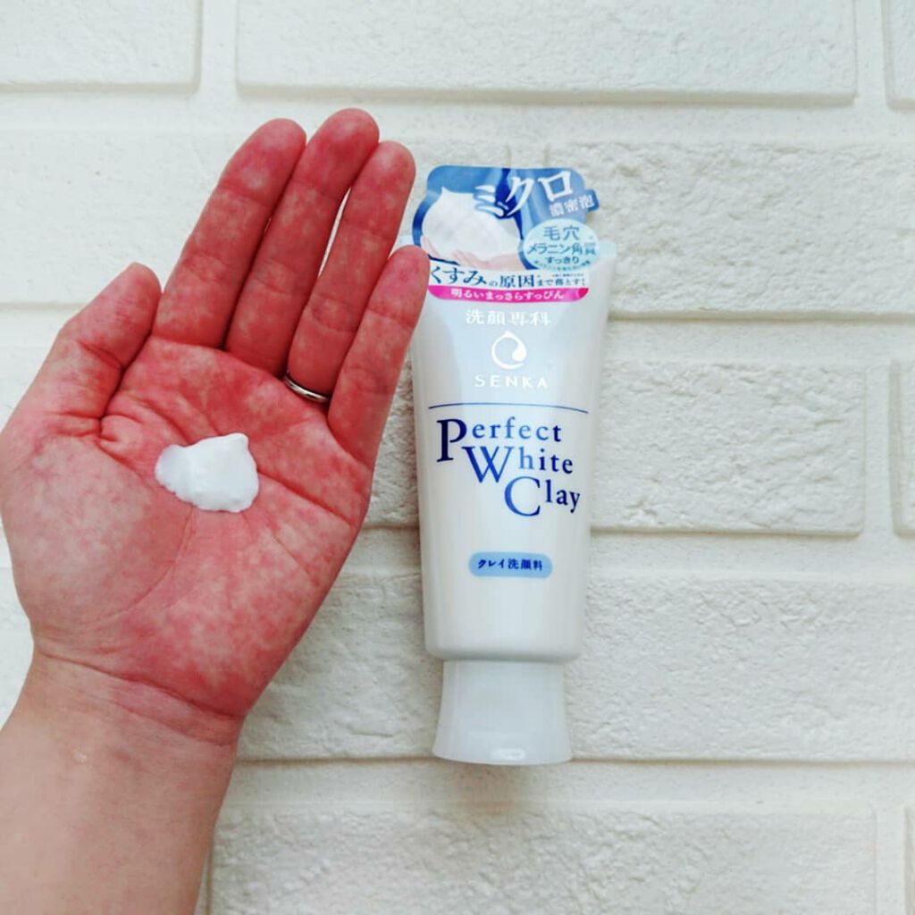 パーフェクトホワイトクレイ/SENKA(専科)/洗顔フォームを使ったクチコミ(2枚目)