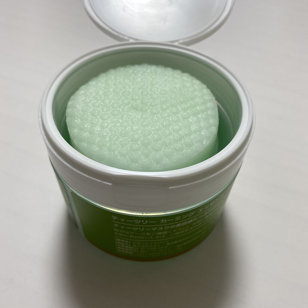 ティーツリーカーミングエッセンスパッド/MEDIHEAL/トナーパッドを使ったクチコミ（2枚目）