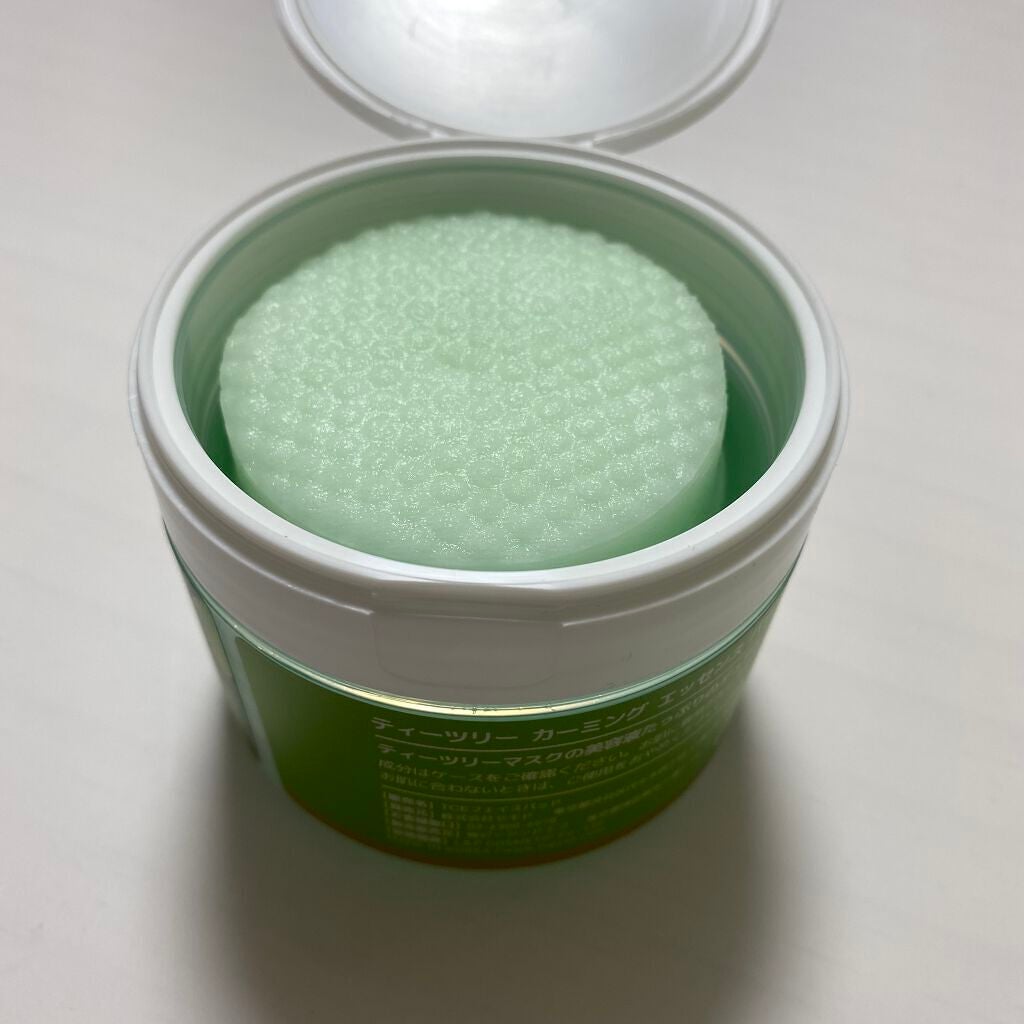 ティーツリーカーミングエッセンスパッド/MEDIHEAL/トナーパッドを使ったクチコミ(2枚目)