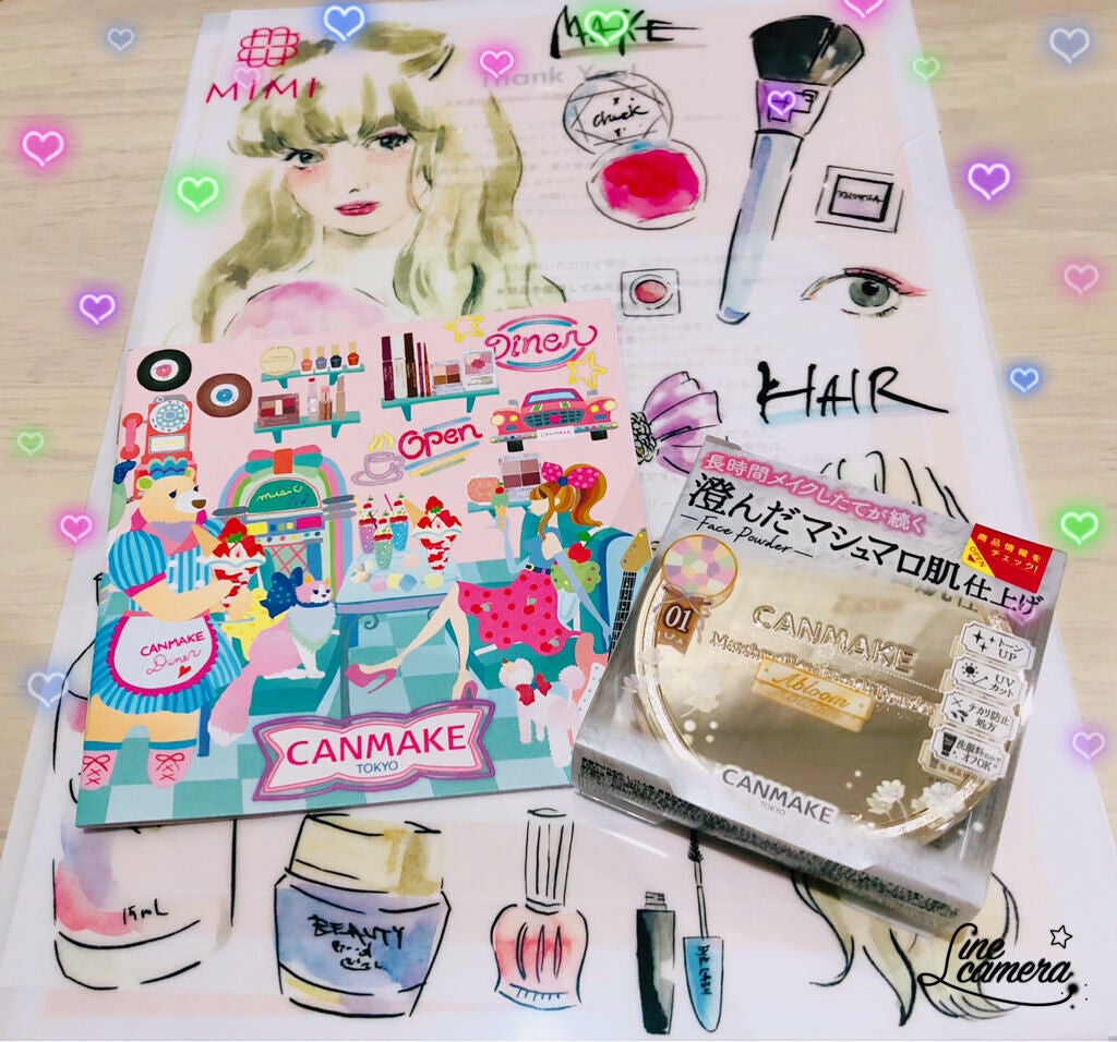 【旧品】マシュマロフィニッシュパウダー/キャンメイク/プレストパウダーを使ったクチコミ(2枚目)